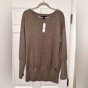 Size XL WHBM Sweater Neutral Pullover, NWT